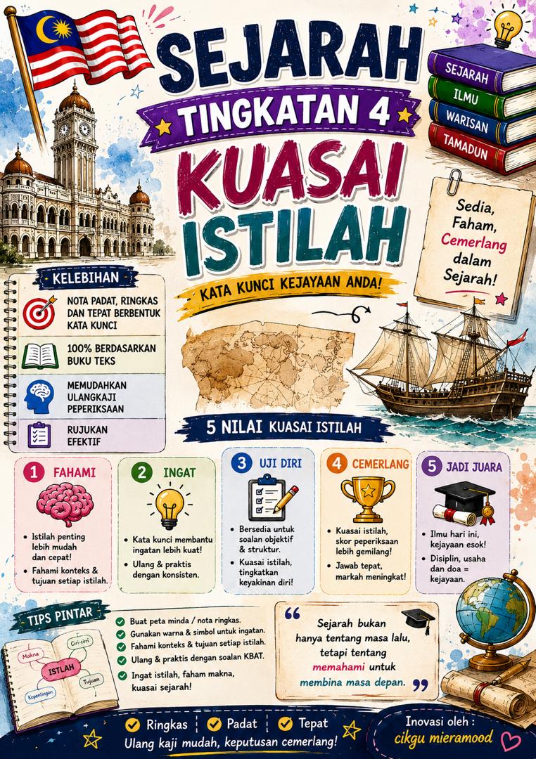 Nota Sejarah Tingkatan 4