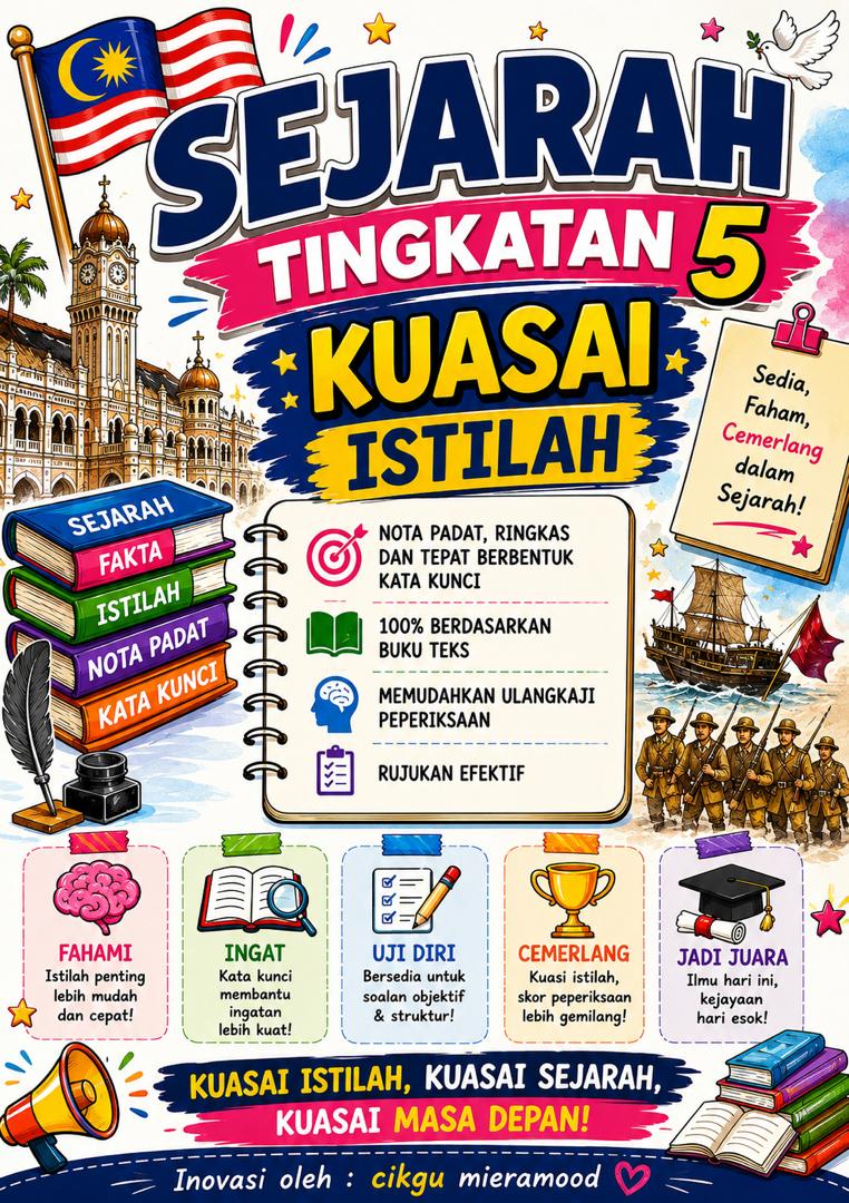 Nota Sejarah Tingkatan 5